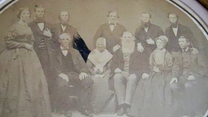 Johnson family portrait