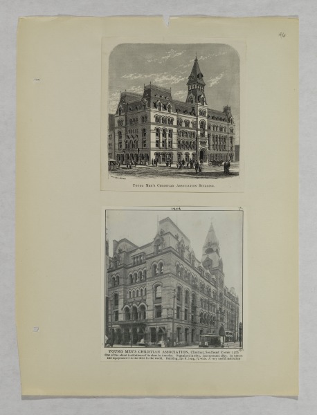 YMCA building at 15th and Chestnut St. c. 1901